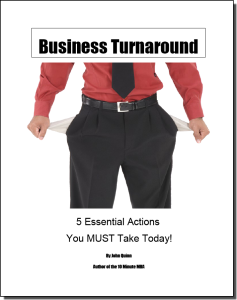 Business turnaround report 5 Actions you must take today